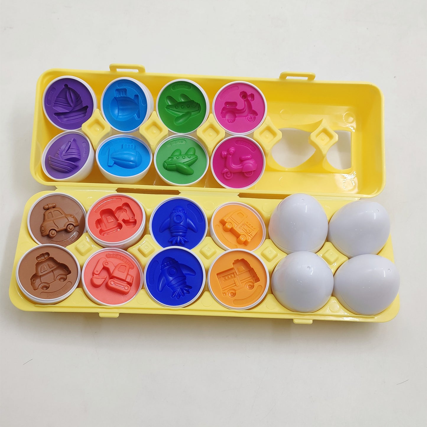 Educational Shape and Color Matching Egg Toy for Toddlers